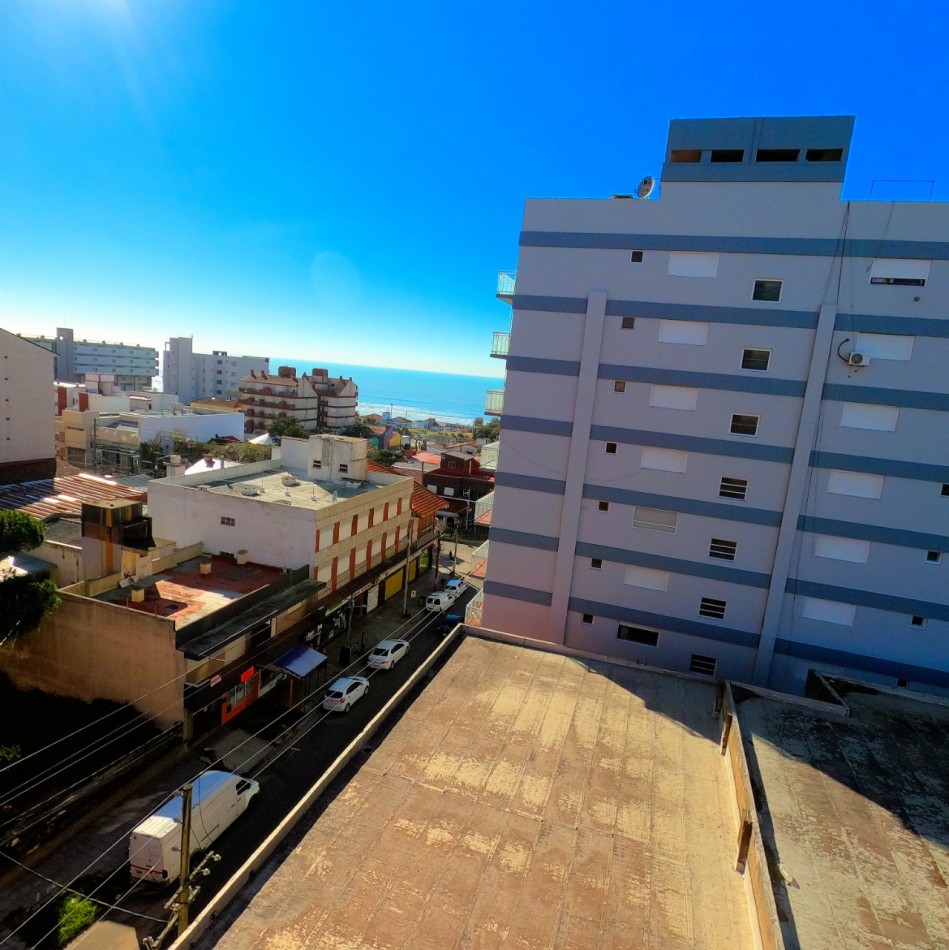 Venta Depto 2 Amb Con Balcon Y Vista Parcial Al Mar 