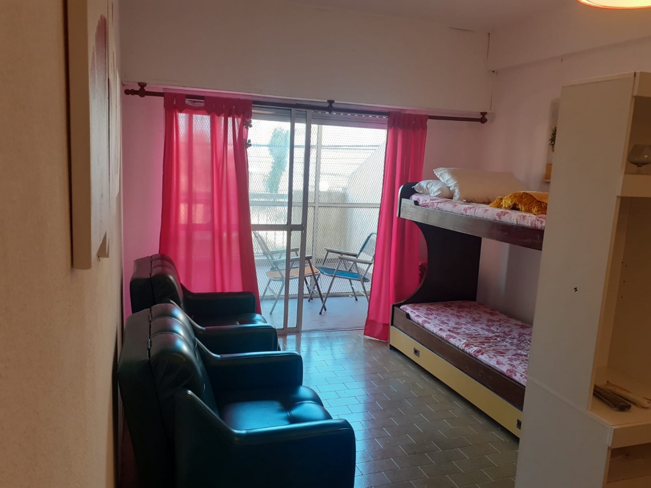 ALQ. TEMP AMPLIO 1 AMB A 1 CUADRA DEL MAR CON WIFI