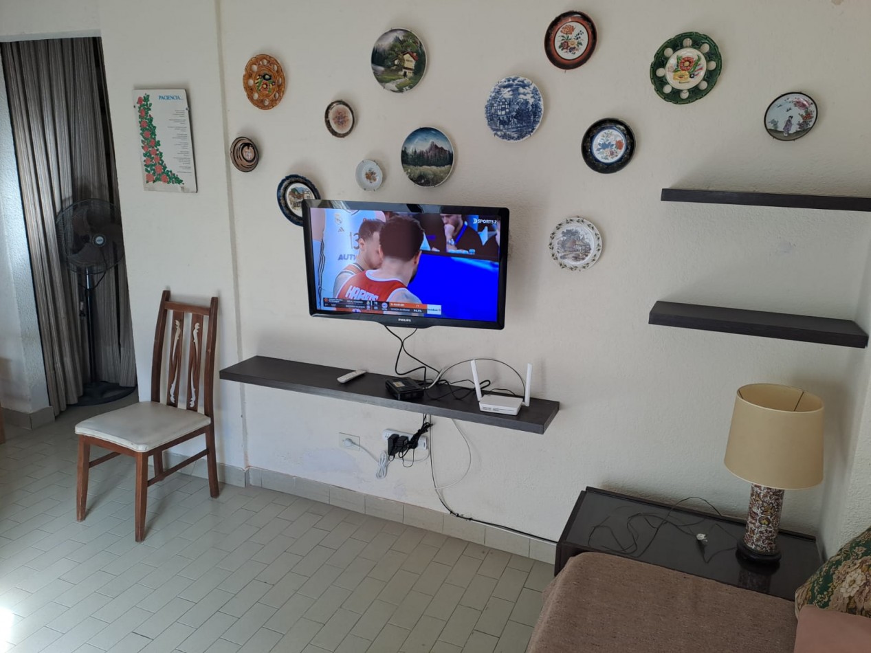 ALQ.TEMP 2 AMB  CON WIFI Y COCHERA A 1 CUADRA DEL MAR