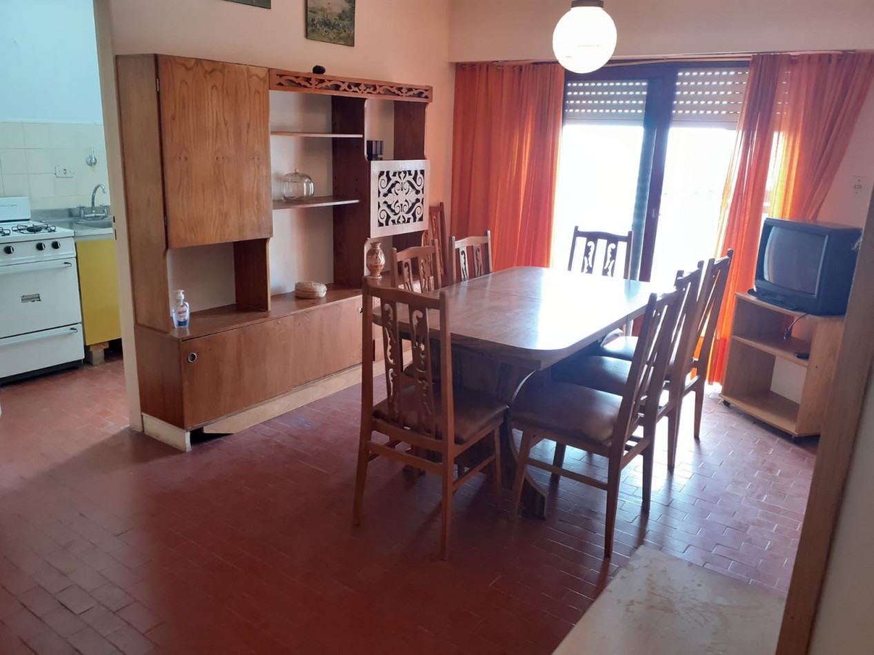 ALQ.TEMP 3 AMB EN PLENO CENTRO A 1 CUADRA DEL MAR